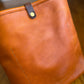 Bennett Bucket in Ginger Vachetta