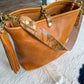 Hobo Bucket in Italian Honey Saffron Vegetable Tan w/Candy Strap