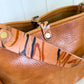 Hobo Bucket in Italian Honey Saffron Vegetable Tan w/Candy Strap