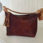 NEW Heidi Hobo Sling in Maple Cherry Shrunken Bison