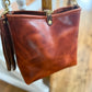 Hobo Bucket in Horween English Tan