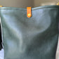 Hobo Bucket in Evergreen Vachetta