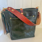 Bennett Bucket in Pine Cuoio Italian Leather