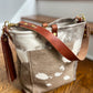 Bennett Bucket in Vintage Cowhide