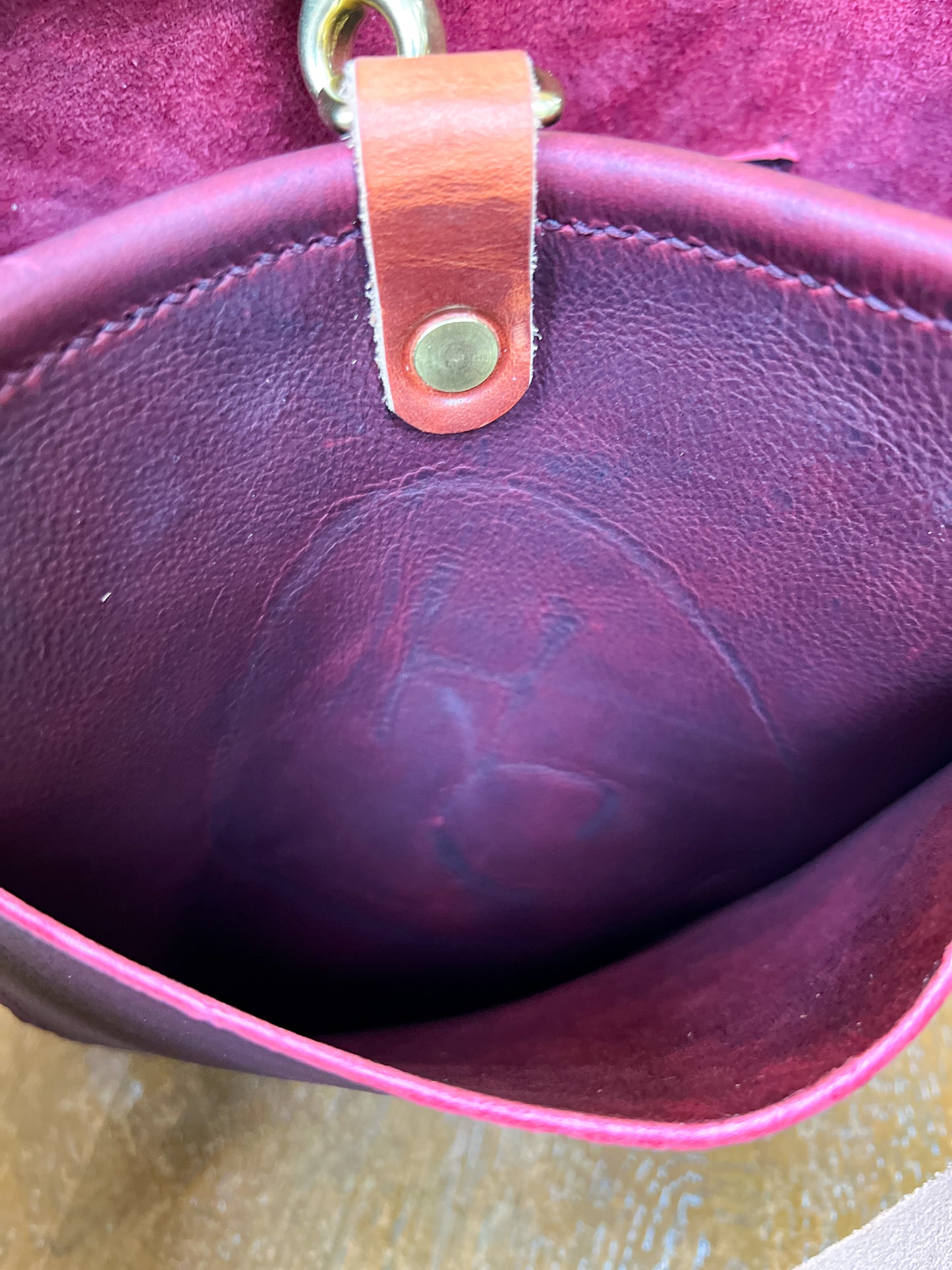 Bennett Bucket in Purple Kodiak