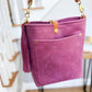 Bennett Bucket in Electric Pink Full Grain Leather