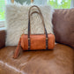 Bren Barrel in Toffee Vegetable Tanned Leather
