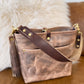 Bennett “shorty” Bucket in Horween Krypto Vetiver Leather
