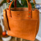 Medium Brookie Tote in Premium Saddle