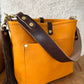 Bennett “shorty” Bucket in Italian Mustard Vachetta