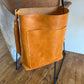 Bennett Bucket in Italian Honey Saffron Vegetable Tanned Leather
