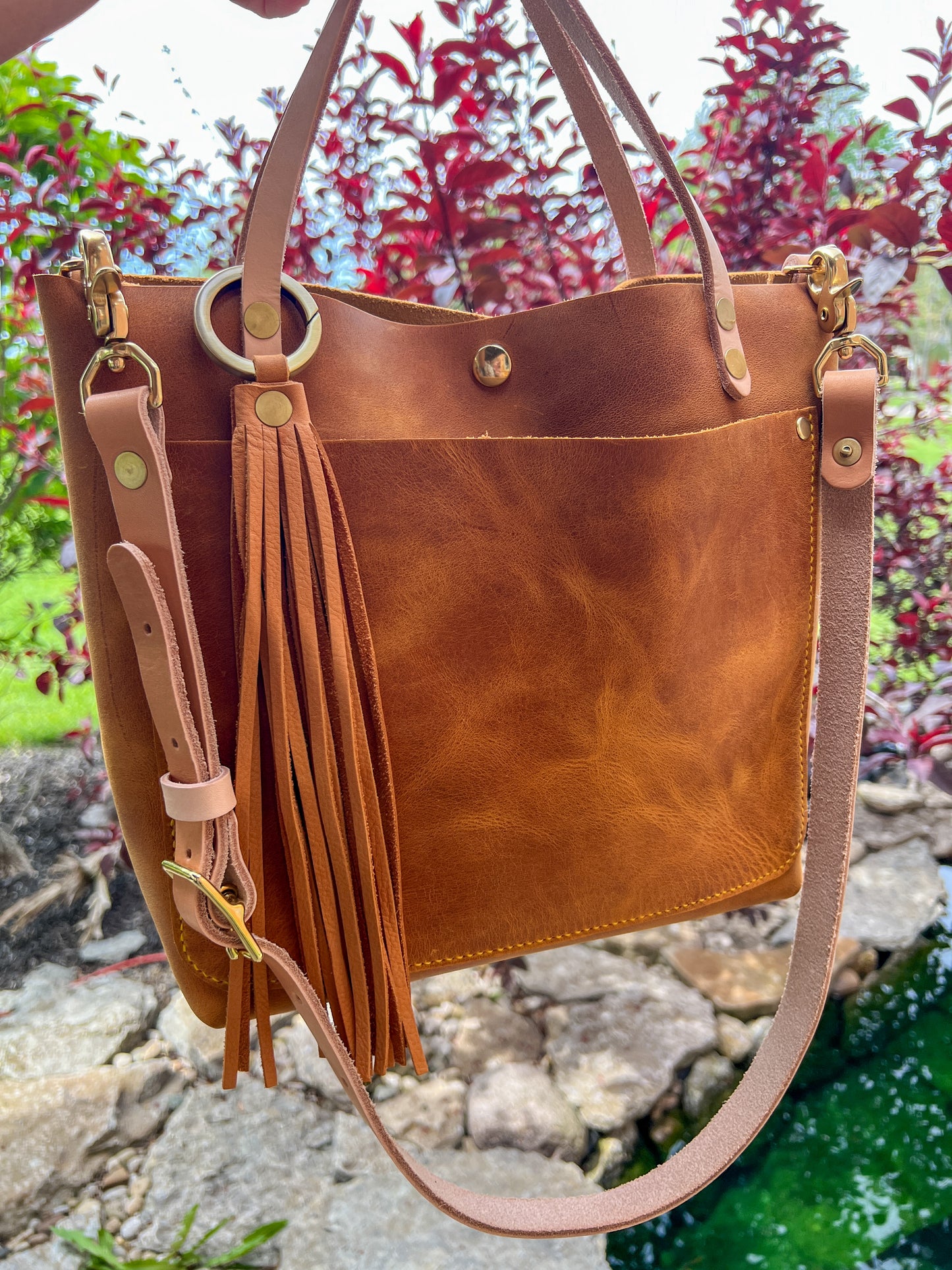 Brookie Medium Shoulder Tote in Sedona