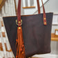 Classic Tote in Espresso Kodiak Full Grain Leather