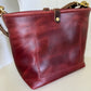 *See Description* Bennett “shorty” Bucket in Burgundy Chromexcel Horween