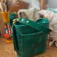 Bennett Bucket in Teal Full Grain Leather