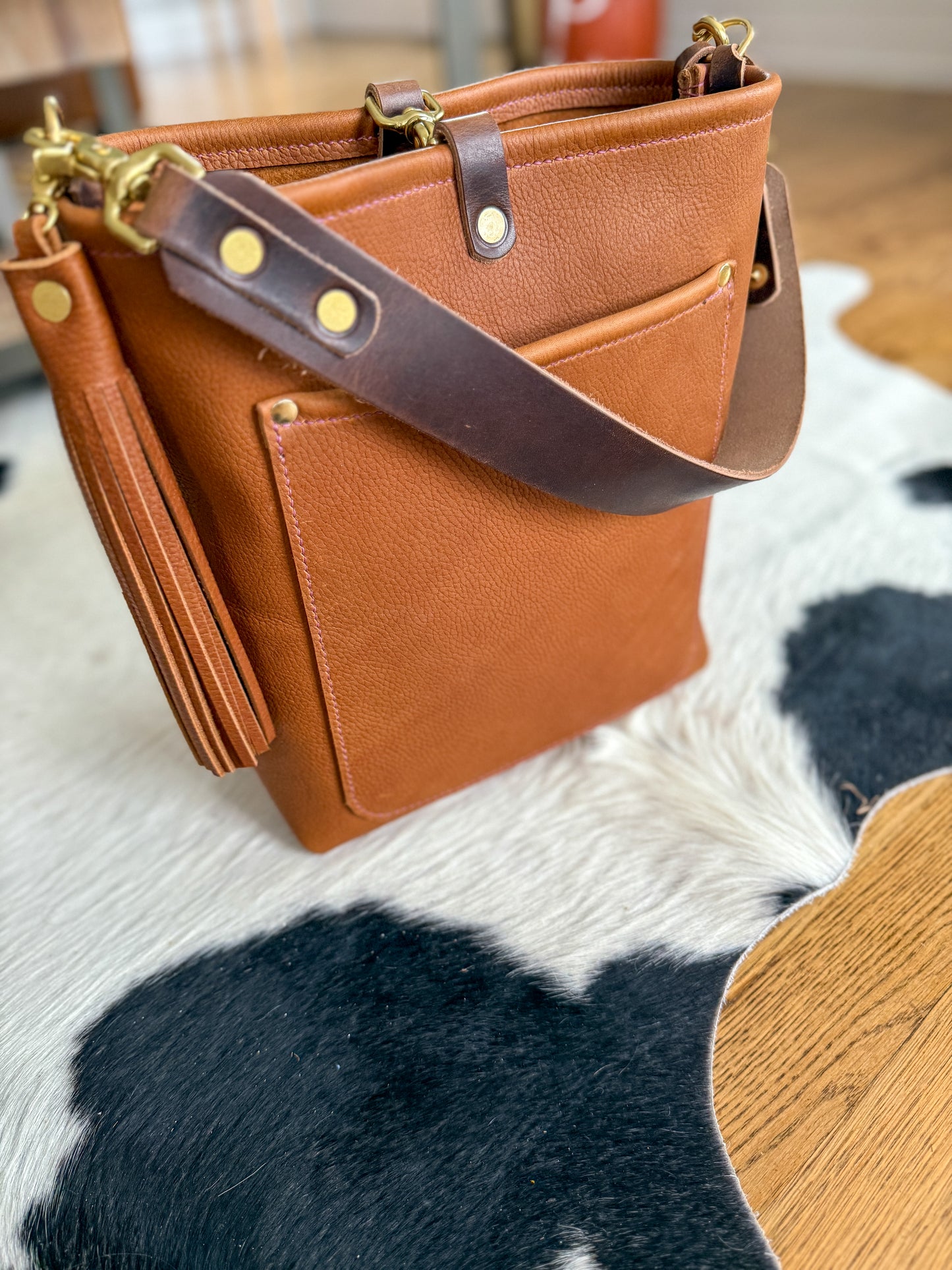 Bennett Bucket in Coffee Kodiak