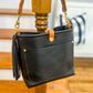 Bennett “shorty” Bucket in Horween Black Pebbled Leather