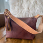 NEW Heidi Hobo Sling in Maple Cherry Shrunken Bison