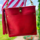 Bennett “shorty” Bucket in Ruby Vachetta
