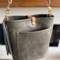 Bennett Bucket in Seagrass Derby Horween