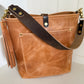 Bennett Bucket in Light Natural Derby Horween