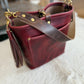 Bennett Bucket in Burgundy Chromexcel Horween