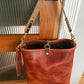 Hobo Bucket in Horween English Tan