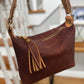 NEW Heidi Hobo Sling in Maple Cherry Shrunken Bison