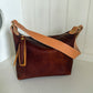 NEW Heidi Hobo Sling in Maple Cherry Shrunken Bison