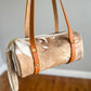 Bren Barrel in Vintage Cowhide Leather