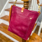 Bennett Bucket in Vachetta Lilac