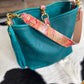 Hobo Bucket in Blue Moon Bison w/Candy Strap