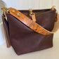 Hobo Bucket Horween Chocolate Full Grain Leather