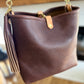 Hobo Bucket Horween Chocolate Full Grain Leather