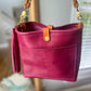 Bennett “shorty” Bucket in Lilac Vachetta