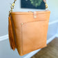 Bennett Bucket in Natural Vachetta (non-milled)