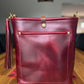 Bennett Bucket in Burgundy Chromexcel Horween