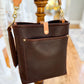 Bennett Bucket in Espresso Kodiak Full Grain Leather