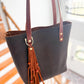 Classic Tote in Espresso Kodiak Full Grain Leather