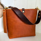 Bennett Bucket in Tawny Full Grain Leather