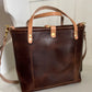 Brookie Medium Crossbody in Horween Nut Brown