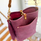 Bennett Bucket in Electric Pink Full Grain Leather