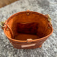 Bennett Bucket in Hot Coals Full Grain Leather