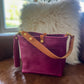 Bennett “shorty” Bucket in Lilac Vachetta