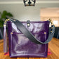 Bennett “shorty” Bucket in Eggplant Cuoio Italian Leather
