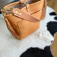 Bennett Bucket in Natural Vachetta (non-milled)