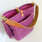 Bennett Bucket in Electric Pink Full Grain Leather