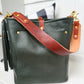 Bennett Bucket in Evergreen Vachetta