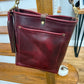 Bennett Bucket in Burgundy Chromexcel Horween