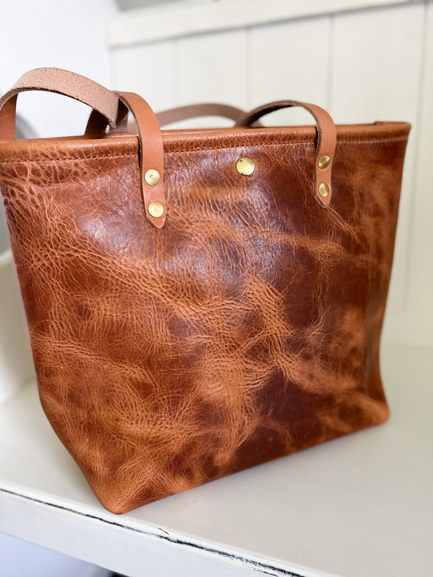 Classic Tote in Horween Natural Derby